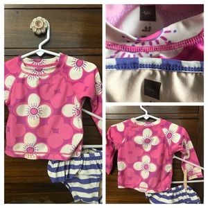 Tea Collection Swim Guard and Bottoms